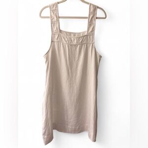 Madewell White Linen Dress